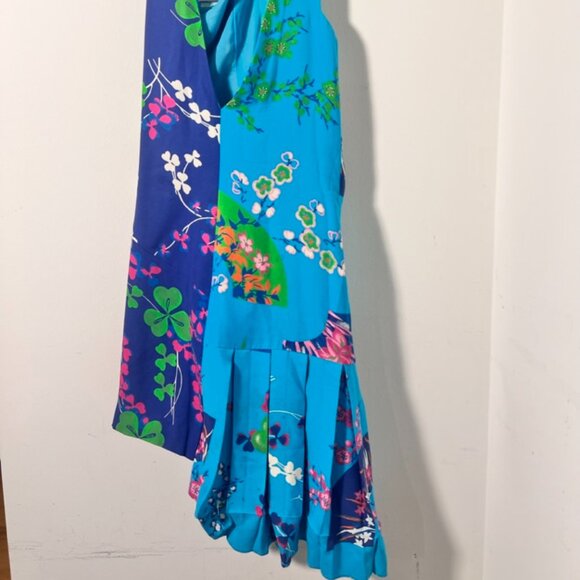 VINTAGE Versace for H&M 2 Tone Asymmetrical Dress | 2011 collection | US6 EU36 - Picture 3 of 8